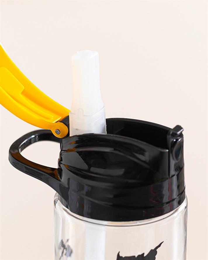 Sticlă pentru copii, Ejderha, 500 ml, tritan, bleu