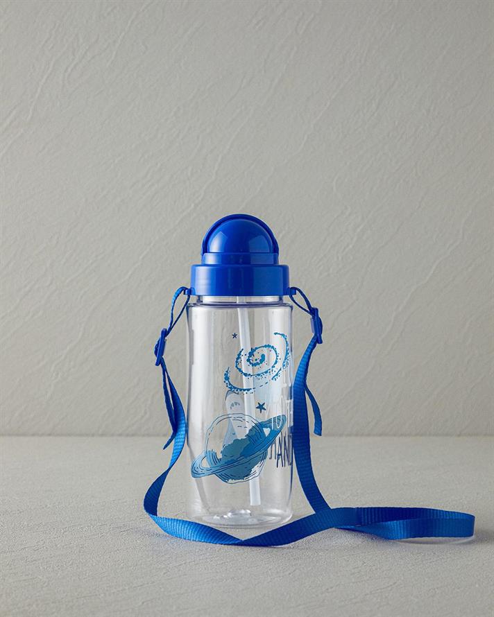 Sticlă pentru copii, Space, 500 ml, tritan, bleu