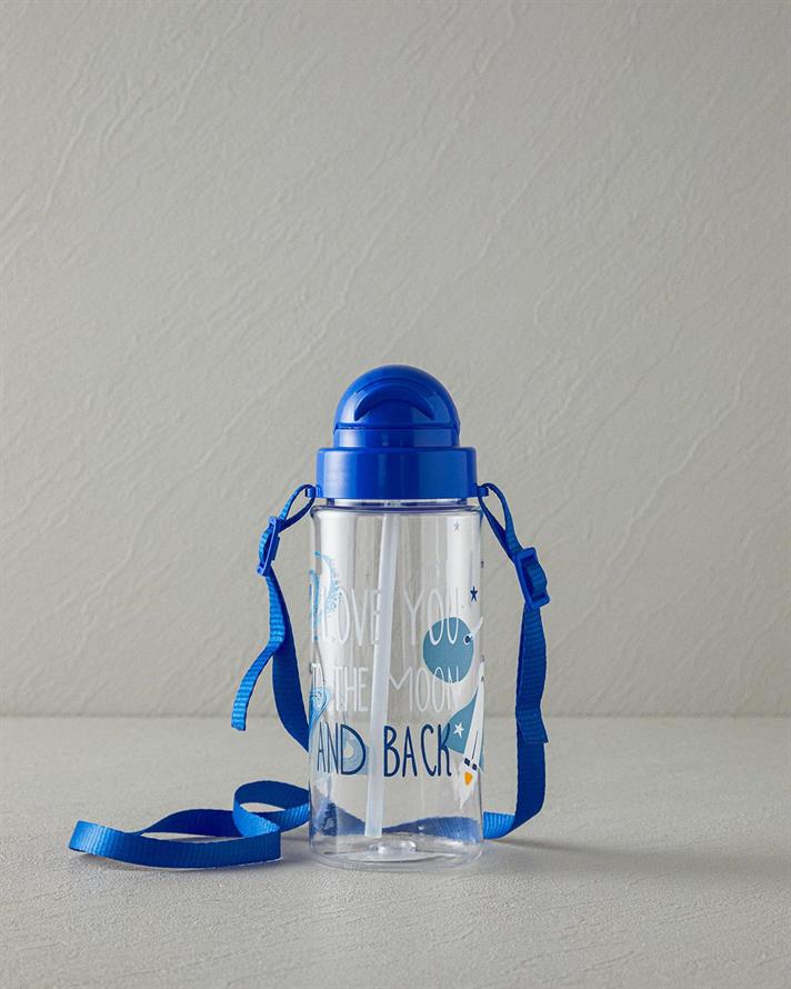 Sticlă pentru copii, Space, 500 ml, tritan, bleu