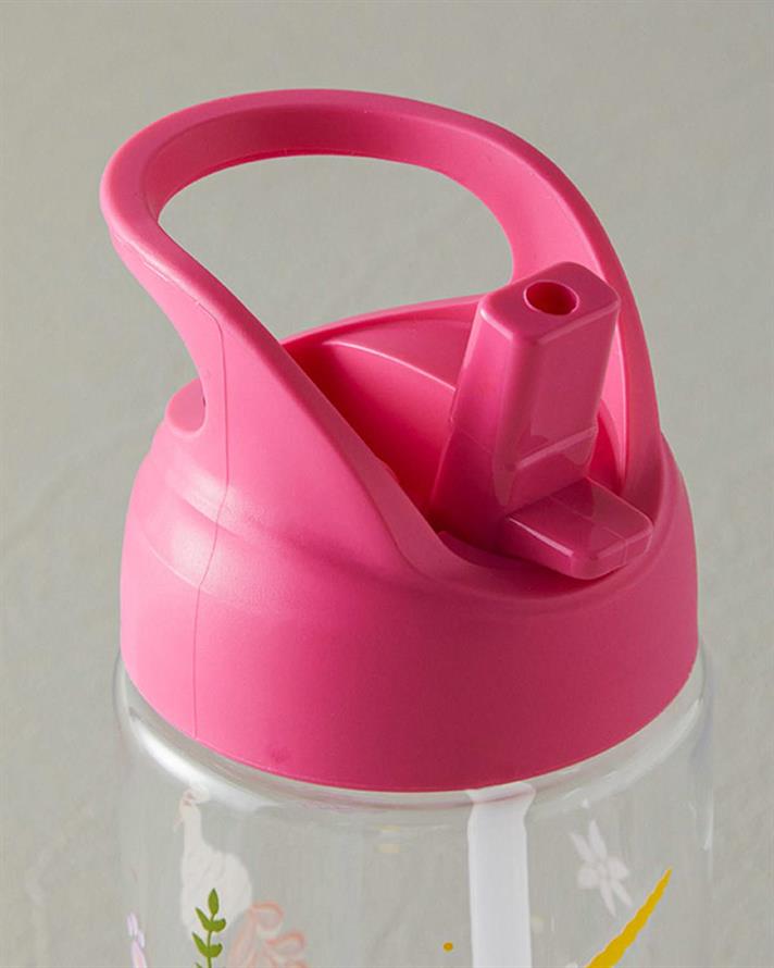 Sticlă pentru copii, Unicorn, 500 ml, tritan, fuchsia