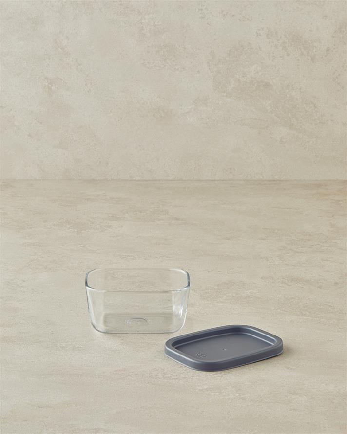 Sticlă Recipient Depozitare 405 ml Gri