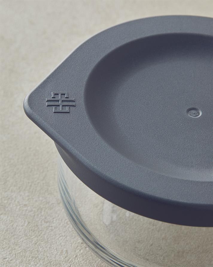 Sticlă Set Condimente 380 ml Gri