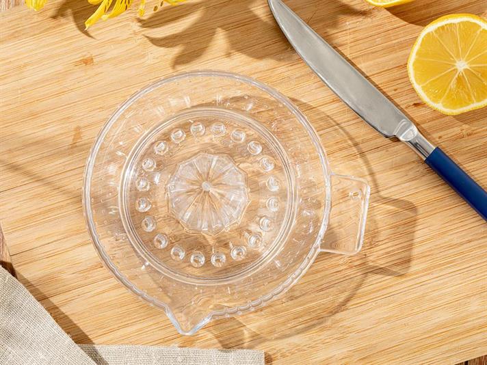 Axel Acrylic Lemon Squeezer 13x15 cm Transparent