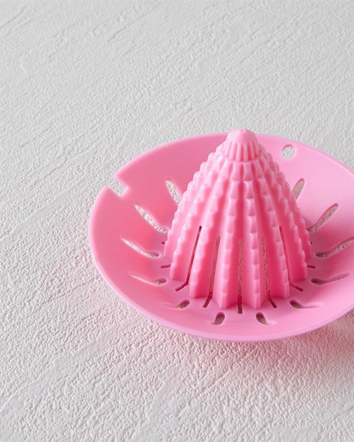 Mini Squeezer Plastic Storcător Lămâie 10 cm Roz