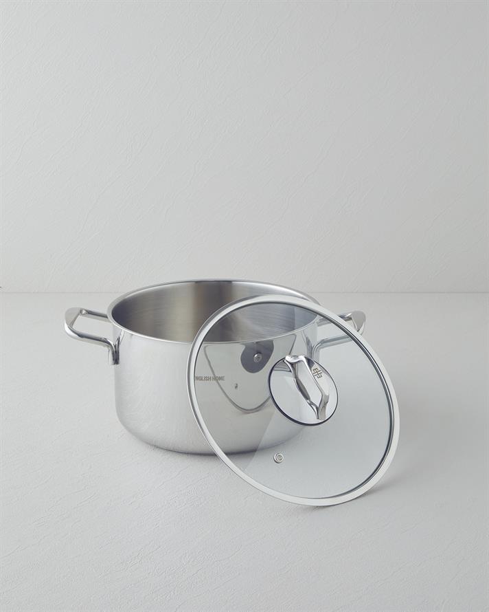 strălucire Oțel Adânc Cratiță 24x14 cm Silver