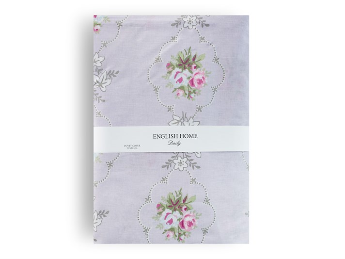 Stripe Blush Cu Bumbac Single Lenjerie De Pat 160x220 cm Lila