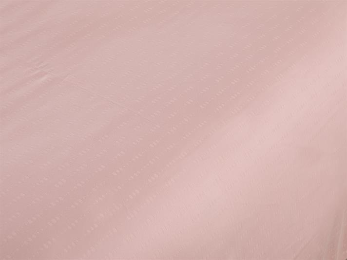 Stripe de picătură Jacquard Bumbac Satinat Single Lenjerie De Pat 160x220 cm Roz