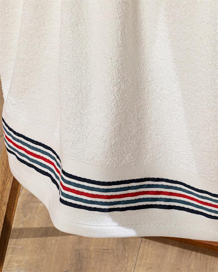 Striped Prosop De Față, Bumbac, 50*70 Cm, Roz