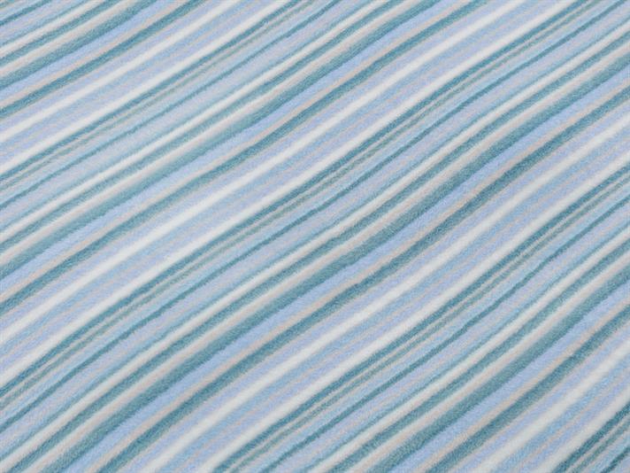 Stripy Cottony Double Person  PĂTURĂ 200x220 cm Albastru.