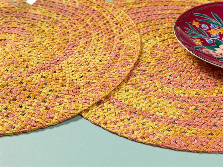Sunbeam PP 2 Set Place Mat 38 cm Orange,