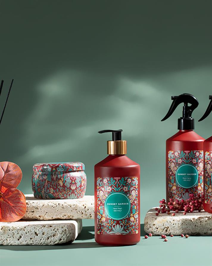 Sunset Garden Spray De Cameră 500 Ml Rosu Bordo