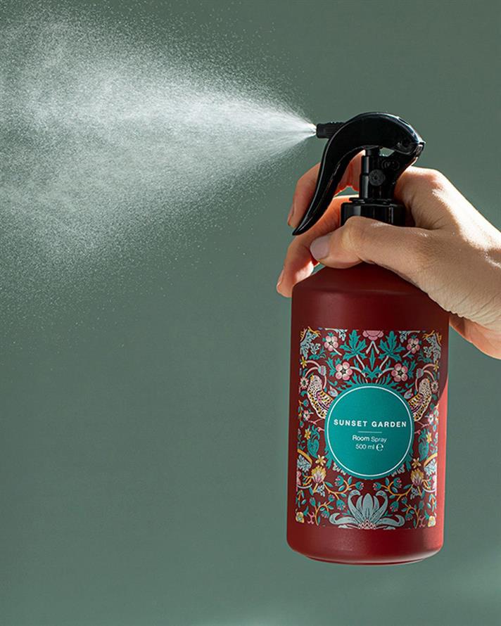 Sunset Garden Spray De Cameră 500 Ml Rosu Bordo