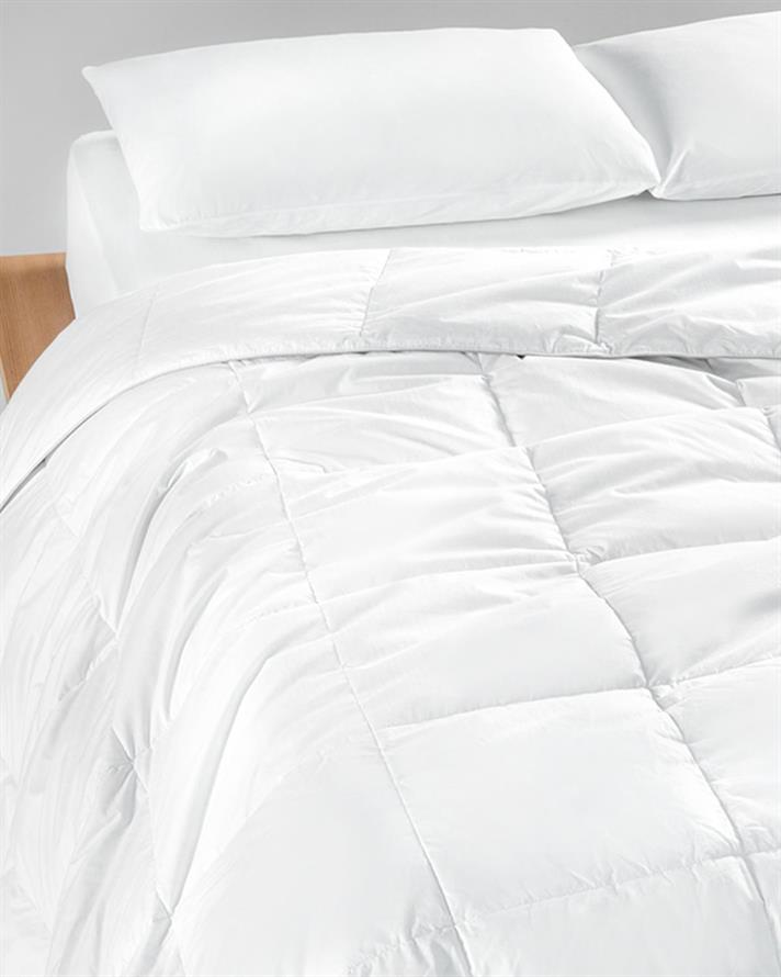 Super Soft Puf De Gâscă Double Pilotă 195x215 cm Alb