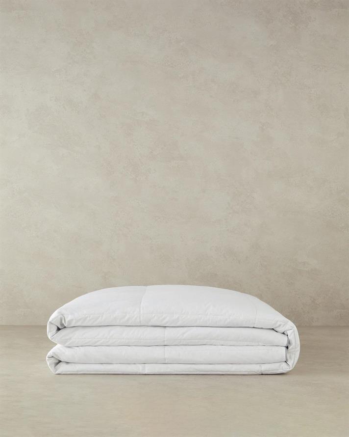 Super Soft Puf De Gâscă Double Pilotă 195x215 cm Alb