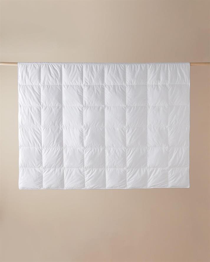 Super Soft Puf De Gâscă Double Pilotă 195x215 cm Alb