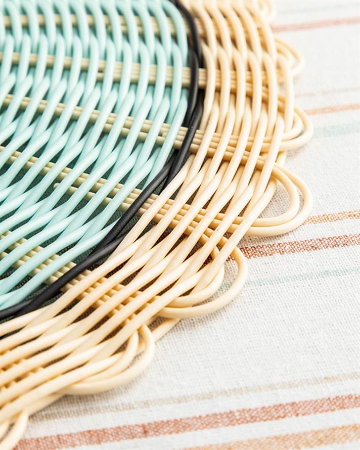 Blom Polypropilen Place Mat 38 cm Blue