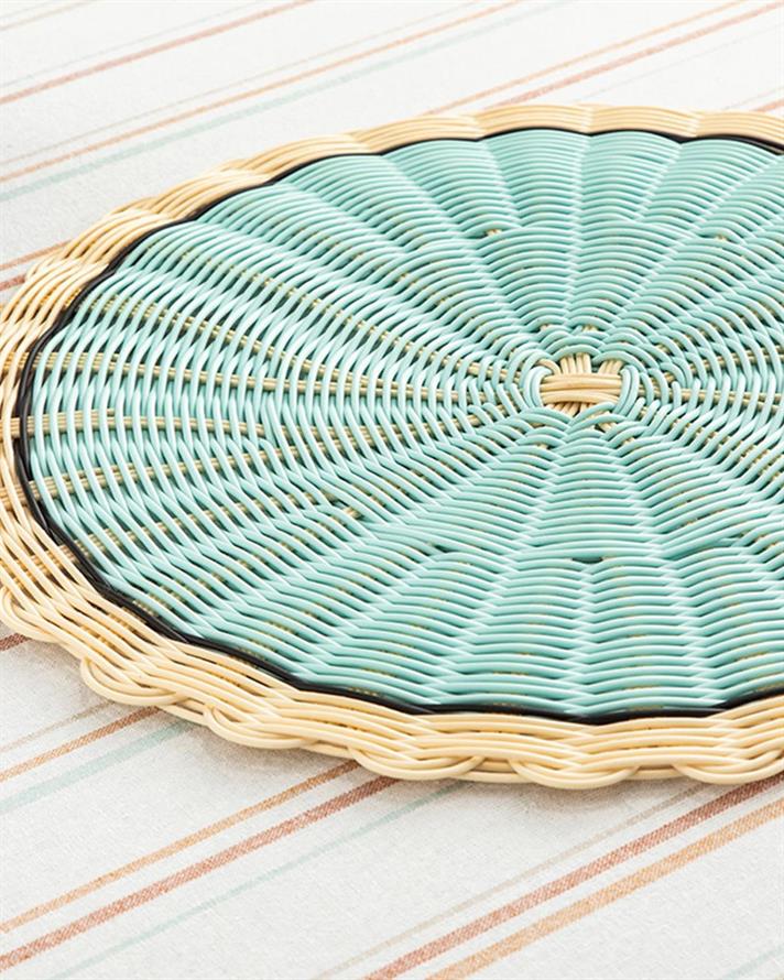 Blom Polypropilen Place Mat 38 cm Blue