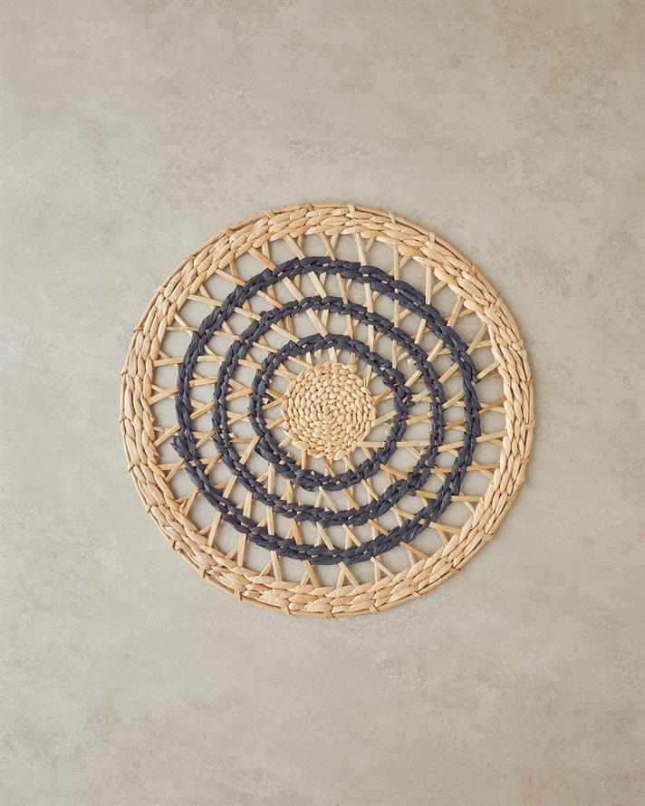 Paie Suport Farfurie 38 Cm Negru