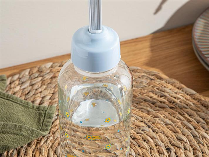 Susanna Glass Bottle 450 ml Blue