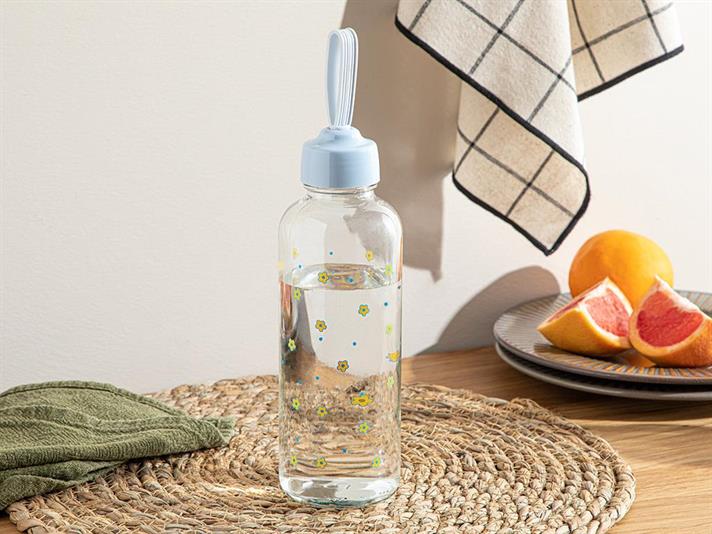 Susanna Glass Bottle 450 ml Blue