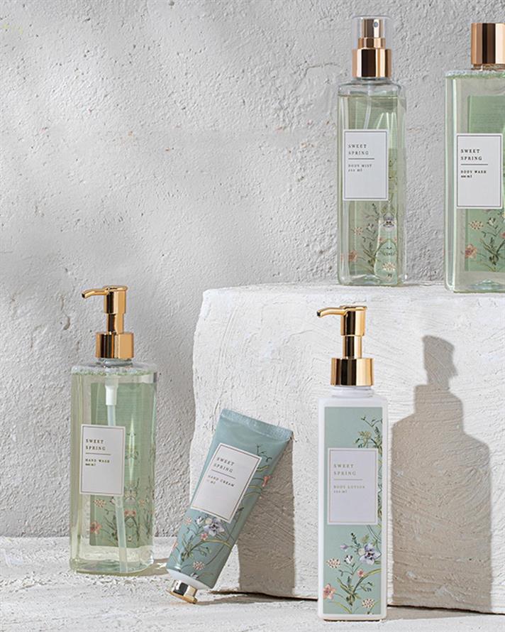 Sweet Spring Parfum De Corp, Parfumat, 250 Ml, Ecru