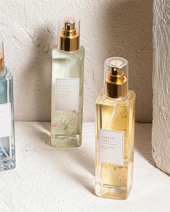 Sweet Spring Parfum De Corp, Parfumat, 250 Ml, Ecru