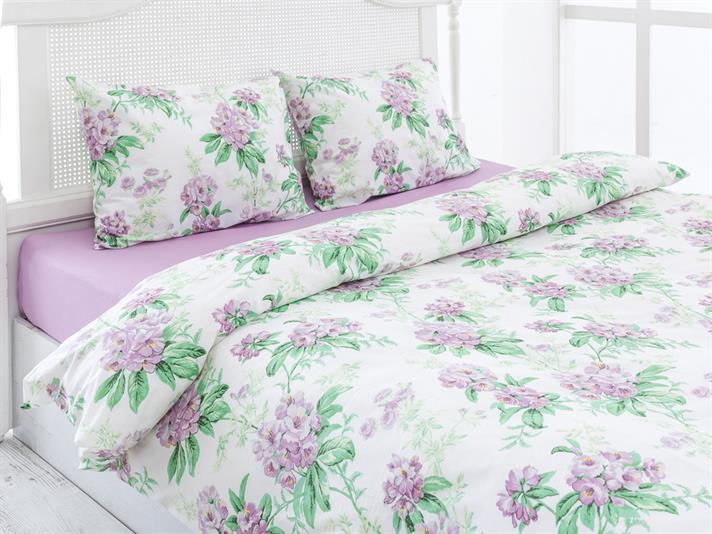 Sydney Bumbac Single Set Lenjerie De Pat 160x220 cm Violet