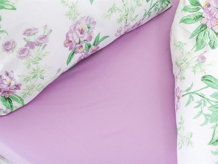 Sydney Bumbac Double Set Lenjerie De Pat 200x220 cm Violet