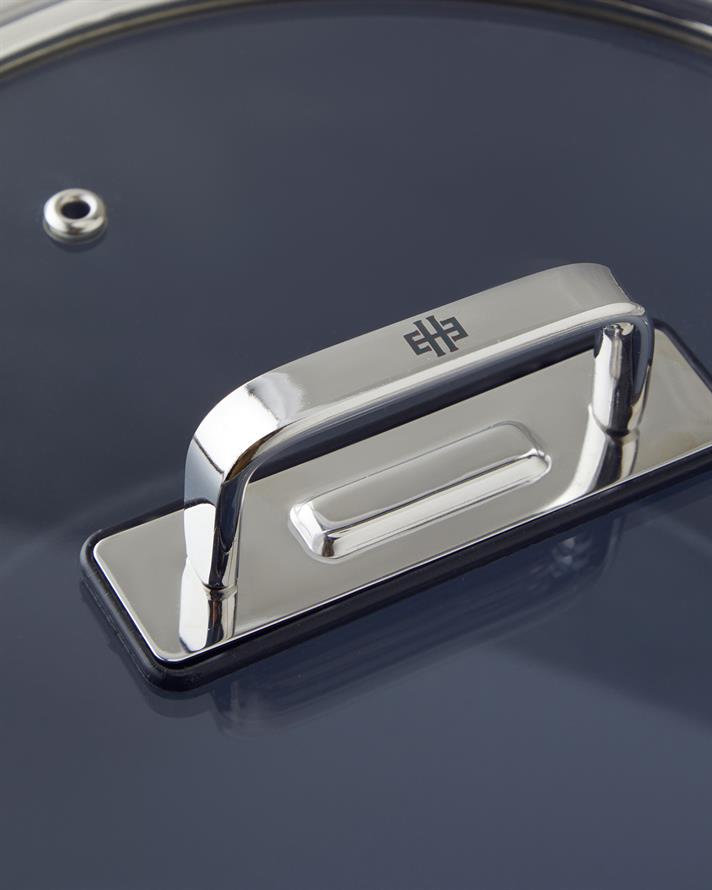 Sydney Premium Cu Bază De Inducție Puțin Adânc Cratiță 26 cm Crem.