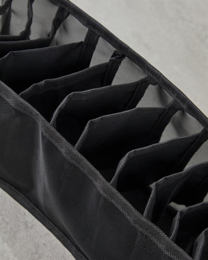 Sylvia Poliester Organizator 30x30x120 cm Negru