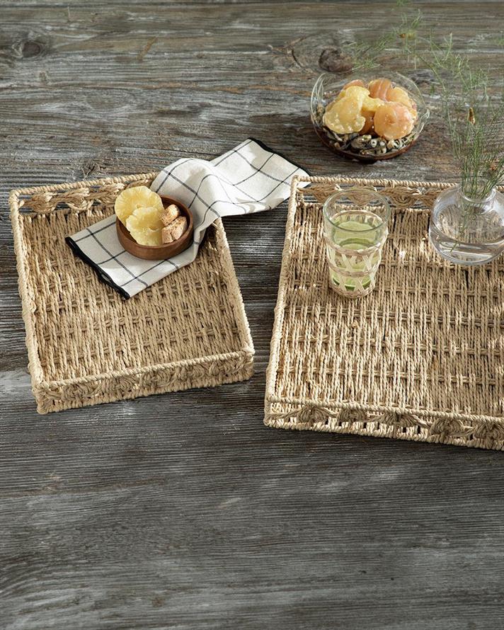 Tava servire, Dateless, rachita, 33x26 cm, maro