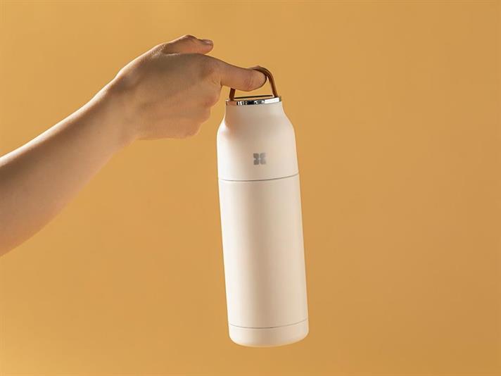 Domino Oțel inoxidabil  TERMOS 350 ml Cream