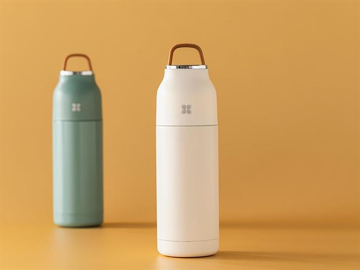 Domino Oțel inoxidabil  TERMOS 350 ml Cream