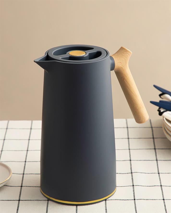 Fabiano Plastic Glass inside Thermos 1000 ml Anthracite