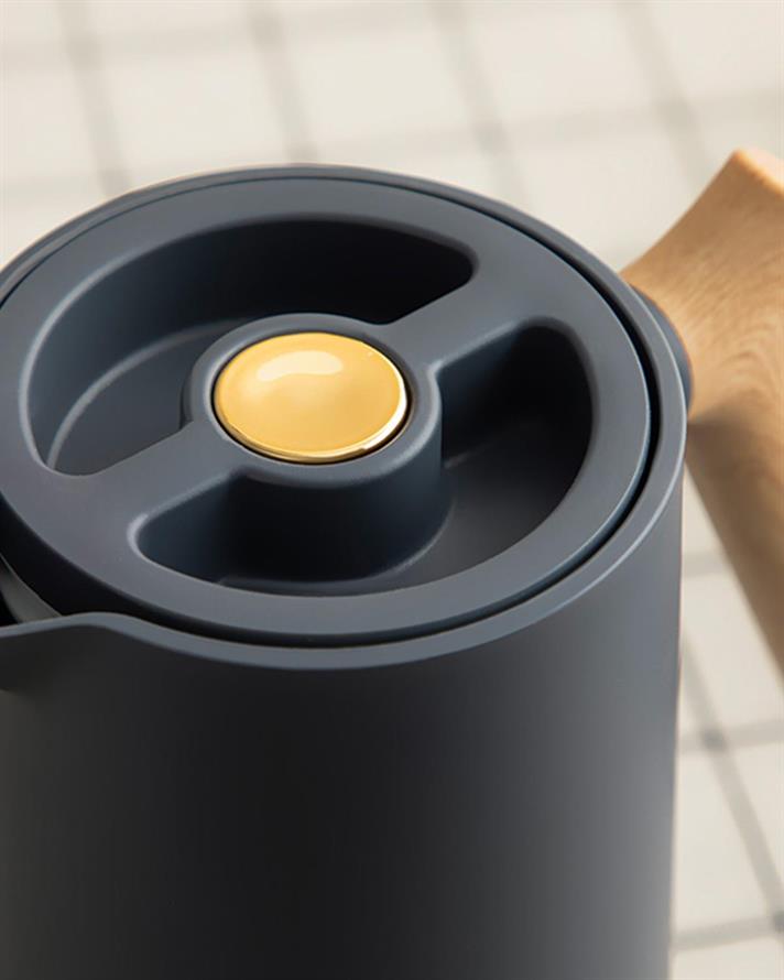 Fabiano Plastic Glass inside Thermos 1000 ml Anthracite