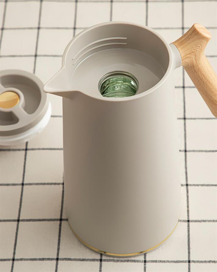 Termos, Fabiano, plastic, 1000 ml, bej