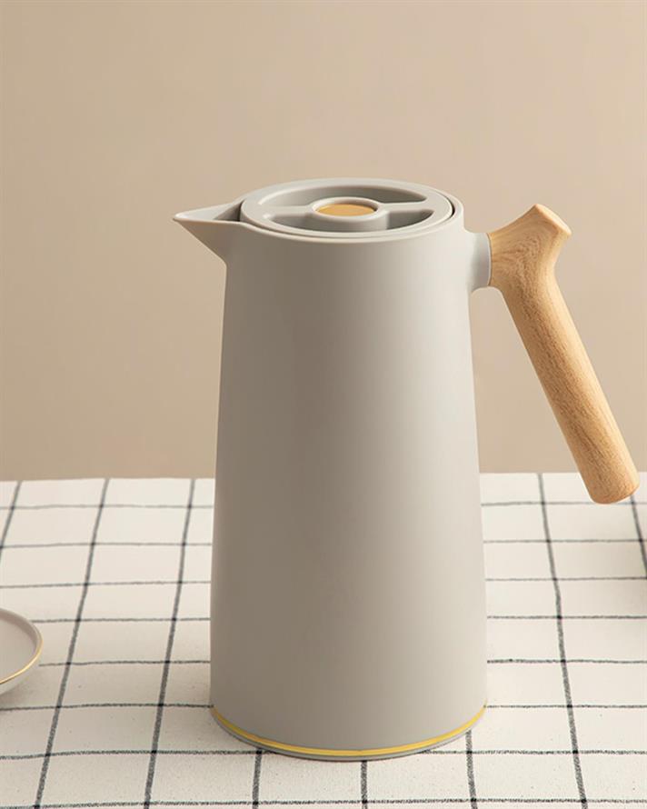 Termos, Fabiano, plastic, 1000 ml, bej