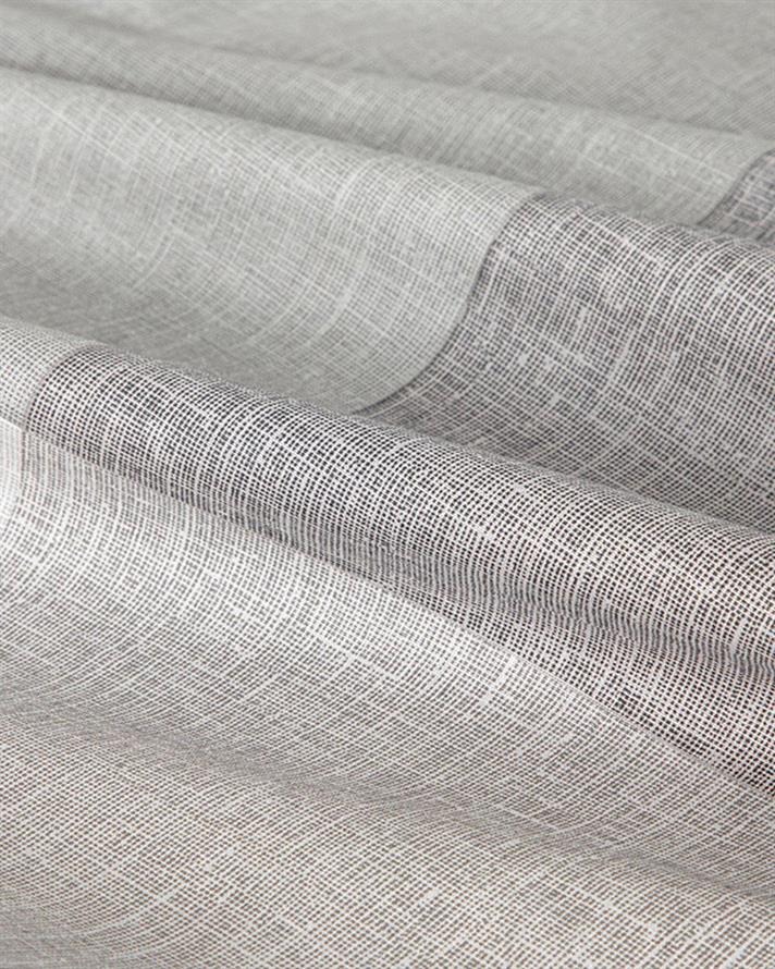 Textured Plaid Set Lenjerie De Pat Single, Bumbac, 160*220 Cm, Albastru İnchis