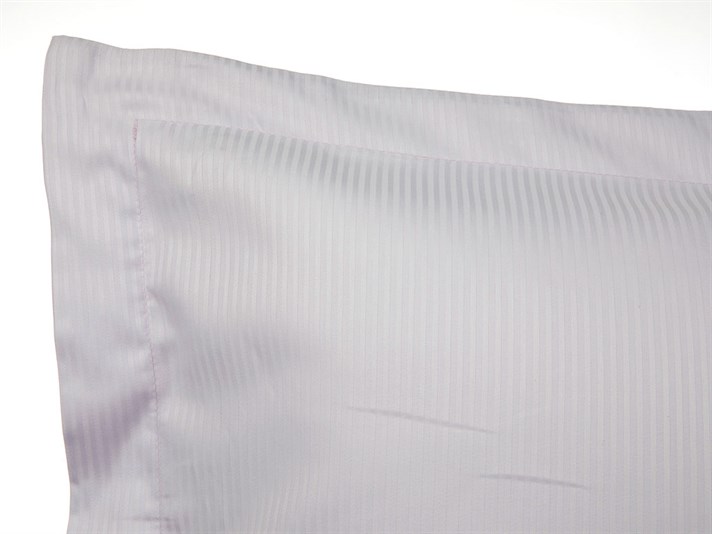 Thin Stripe Bumbac Satinat Cu Dungi Double Set Lenjerie De Pat 200x220 cm Lila