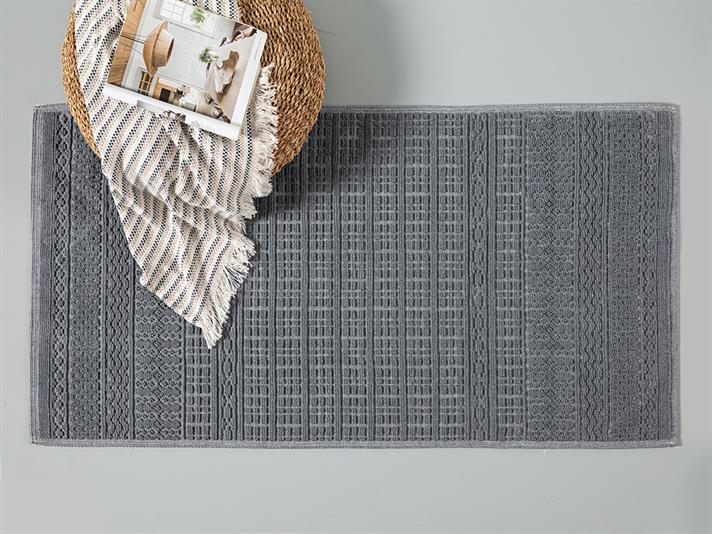 Thore Cottony Rug 140x200 cm Gray