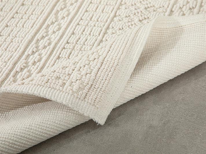 Thore Covor, Bumbac, 60*100 Cm, Argintiu