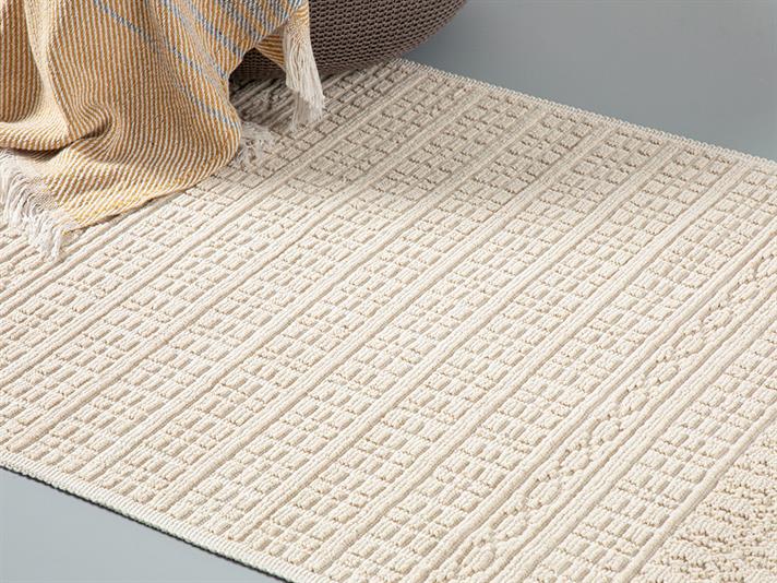 Thore Cottony Rug 80x300 cm Cream