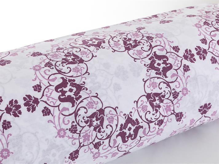 tiară Cu Bumbac Double Lenjerie De Pat 200x220 cm mov