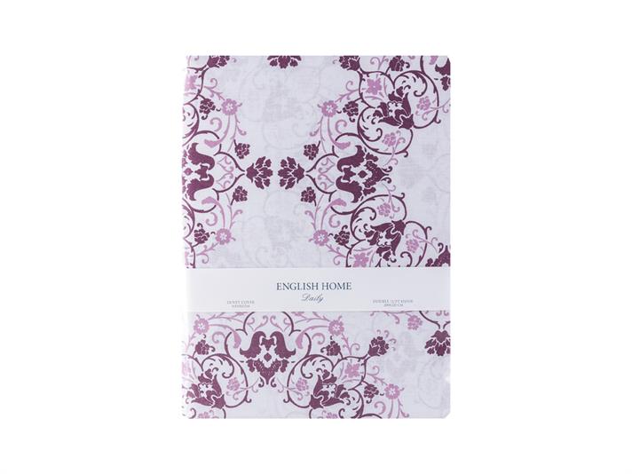 tiară Cu Bumbac Double Lenjerie De Pat 200x220 cm mov