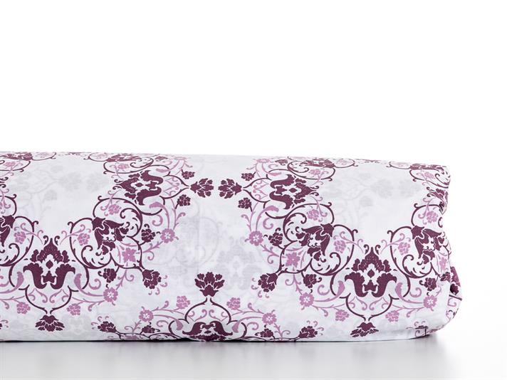 Tiara Cotton For One Person Duvet Cover 160x220 cm Damson