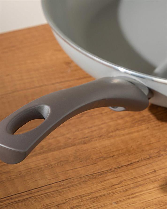 Trendy Aluminum Divisional Fry Pan 30 cm Gray