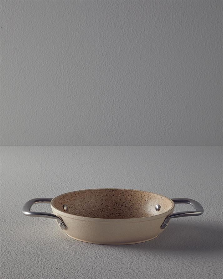Charm Granite Shallow Frying Pan 18 cm Beige