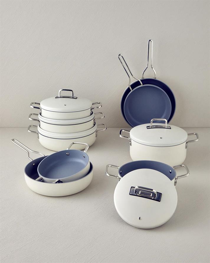 Aluminum Salt And Pepper Shak 20 cm Cream