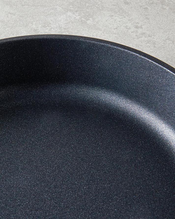 Tigaie cu manere pentru oua, Prime Expert, aluminiu, 18 cm, negru