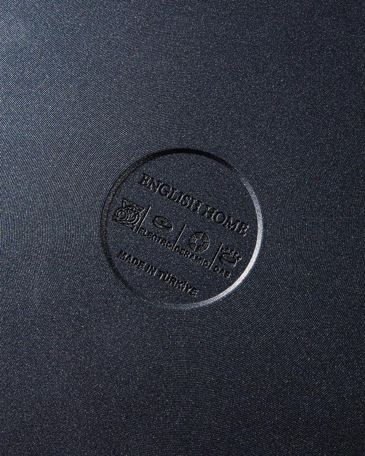 Aluminiu Tigaie De Prăjit 26 cm Negru